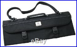 10-Pocket Knife Case Storage Bag Chef Carrying Protector Travel Cutlery Holder