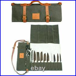 10 Slots Chef Knife Wallet Bag Knives Kitchen Roll Carry Chef Case Storage Bag