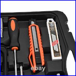 108pcs Household Tool Set Wth Storage Case Homeowner's Tool Kit