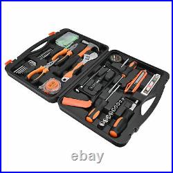 108pcs Tool Set Box Hand Tool Kit Repair DIY Household Toolbox + Storage Case