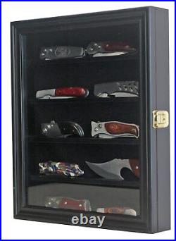 11 X 13.75 Knife Display Case Cabinet for a Small Collection of Knives Stor