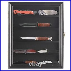 11 X 13.75 Knife Display Case Cabinet for a Small Collection of Knives Stor