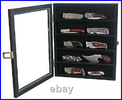 11 X 13.75 Knife Display Case Cabinet for a Small Collection of Knives Stor