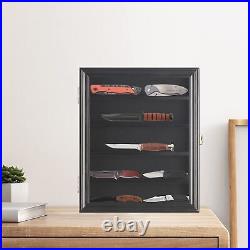 11 X 13.75 Knife Display Case Cabinet for a Small Collection of Knives Stor