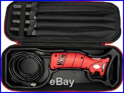 110V Electric Fillet Fishing Knife Non-Slip Grip Handle 8' Cord With Storage Case
