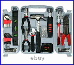 129 PCS Household Tool Kit Home Repair Tool Set with Storage Case Hardware Tools