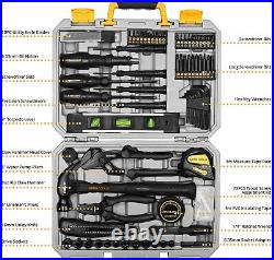 150 Piece Tool Set, Home Repair Tool Kit with Plastic Toolbox Storage Case for DIY
