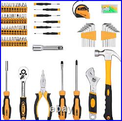 158PCS Tool Set General Household Hand Tool Kit, Auto Repair Set Storage Case