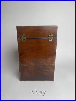18th Century Georgian Knife Box with Shell Inlay 18th Century Georgian Knife Box with Shell Inlay