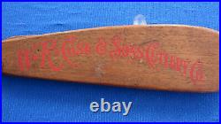1910 W R Case & Sons Cutlery Co. Folding Straight Razor Knife Store Display Sign