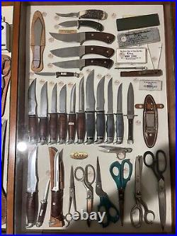 1940 Xx Knife Case And Contents