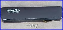 1980s KERSHAWithKAI Blade-Trader Model 1099 6-Blades Original Zipper Storage