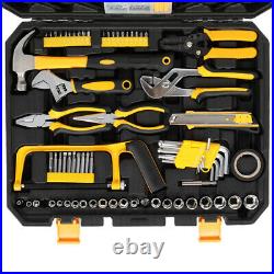 198pc Mechanics Tool kits General Household Hand Set Auto Repair with Storage Case