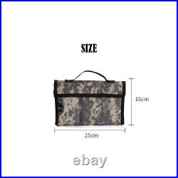 1PC Camouflage Storage Bag Nylon Fabric Tactical Folding Knife Protective Bag