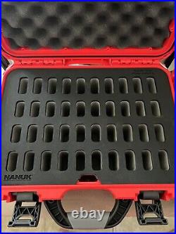 2 Brand New Nanuk 915 40 Knife Collector Cases Very High Quality Dog Guard Foam