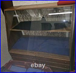 2 Casexx 40's & 50's 8 Drawer Hardware Store display cases