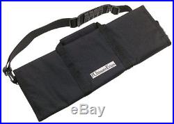 2001-12BN 12-Piece Knife Roll Black Storage Bag Case Chef Carrying Protector NEW