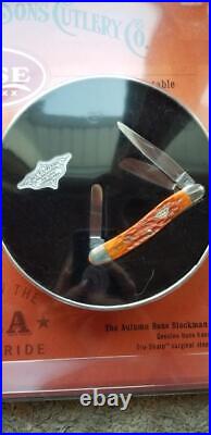 2002 Case XX 6318, The Autumn Bone Stockman Knife, In Store Packaging #cg366