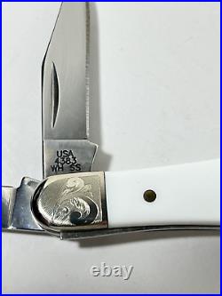 2011 Case XX 4383 WHSS 1/500 Whittler Knife CA95415 Scrolled Bolsters NEW