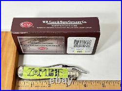 2013 Case XX 61953 LSS RussLock Zombie Knife 80/100 Worked Bolsters 1 Blade NEW