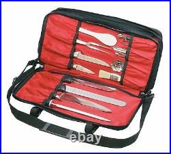 21 Pocket Knife Case Bag Storage Culinary Knives Tool Transport Kit Carry Holder