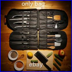 21 Slot Chef Knife Roll Bag Chef Knife Cleave Storage Case Chef School Backpack