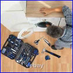210-Piece Household Tool KitGeneralAuto Repair Tool Set Toolbox Storage Case