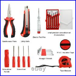 22 In 1 Screwdriver Plier Knife Repairing Tool Set Kit Storage Case Household US