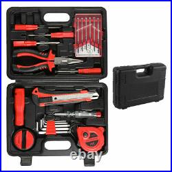 22 In 1 Screwdriver Plier Knife Repairing Tool Set Kit Storage Case Household US