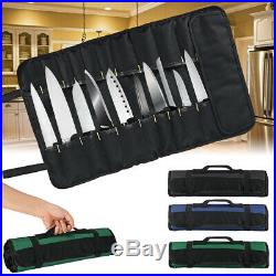 22 Pocket Chef Knife Bag Repair Roll Portable Kitchen Utensil Storage Carry Case
