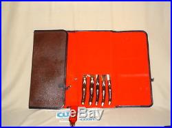 24 Piece Never Used Vintage Cutco Knives Set with beautiful case/3 storage trays