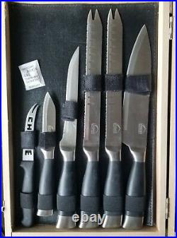 2Gourmet Traditions Commercial Series Knife Sets with Storage Case