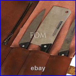 3 Pockets Chef Knife Wallet Bag Knives Roll Carry Storage Case Tool Holder