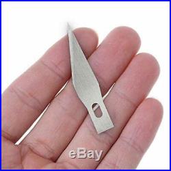 300 PCS Exacto Knife Blades High Carbon Steel #11 with Storage Case for Craft