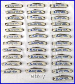 36 Vintage 1976 Bicentennial Pocket Knives Presidential Series w Store display