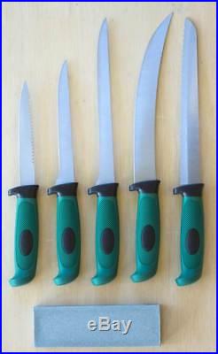 6-Pc Fishing and Hunting Knife Set with Storage Case ID 3637289