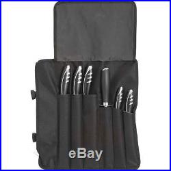 7 piece Cutlery knife set with traveling storage case New Free Shipping