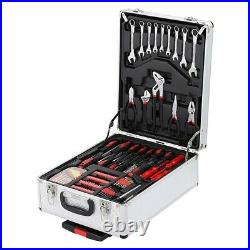 799 Piece Set Kit Trolley Repair Mechanics Hand Tool Box Organizer Storage Case