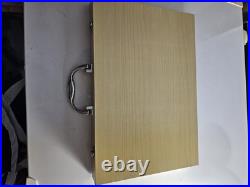 9-piece Chef's Knife Set In Wooden Storage Case. Variety Of Knives For