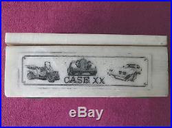 A Superb Case Knife Marble Storage Box Great For Father's Day Coa