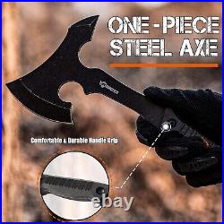 ANTARCTICA Throwing Axes and Throwing Knives Set 3 Pack 11 Full Tang Stainless ANTARCTICA Throwing Axes and Throwing Knives Set 3 Pack 11 Full Tang Stainless