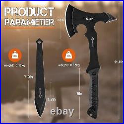 ANTARCTICA Throwing Axes and Throwing Knives Set 3 Pack 11 Full Tang Stainless ANTARCTICA Throwing Axes and Throwing Knives Set 3 Pack 11 Full Tang Stainless