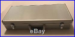 Aluminum Metal Large Knife Carrying Storage Case Heavy Duty & Multi Purpose