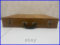Amazing Full Service for 12 Thailand Plated Cutlery -Wooden Carry Case Amazing Full Service for 12 Thailand Plated Cutlery -Wooden Carry Case