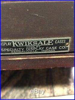 Antique Saville Knife Store Display Case