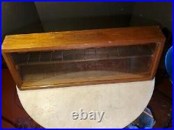 Antique W. R. CASE & SON'S Knife Store Display Cabinet Bradford Pa Advertising