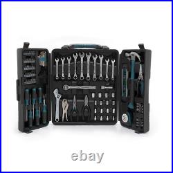 Anvil Homeowners Multiple Tool Set Tri-fold Storage Case Included (137-Piece)