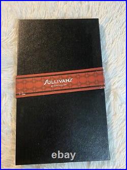 Authentic Original SULLIVAN'S Steak Knife Set of 4 With Case New