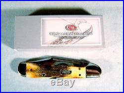 BEAUTIFUL, MINT CASE XX 61549L STAG COPPERLOCK FOLDING KNIFE, in storage box