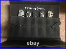BENCHMADE KNIFE Storage Case Gold Class holds 13 + knives Discontinued Rare